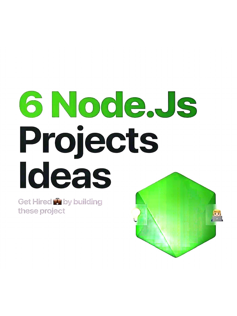 6 Node - Js Projects | PDF