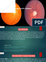 YaraGo EMR - PitckDeck - Healthcare - An Ophthalmology Specific Software