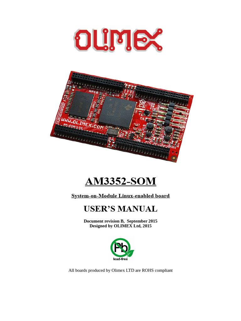 Am3352 Som Um | PDF | Power Supply | Usb