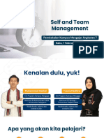 35. Self and Team Management - Haekal dan Tsania
