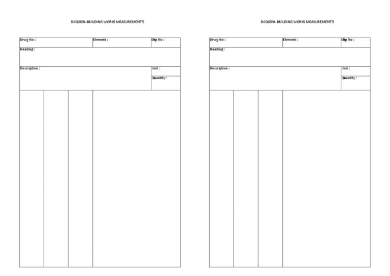 Slip Sort Template PDF