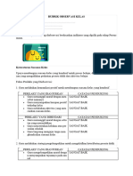 Rubrik Observasi Kelas 2024