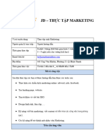 JD - Thực Tập Marketing