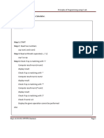 POP Using C - VTU Lab Program-1