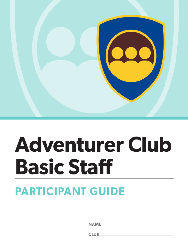 Adventurer BasicStaff AYMT Participant Guide | PDF | Seventh Day ...