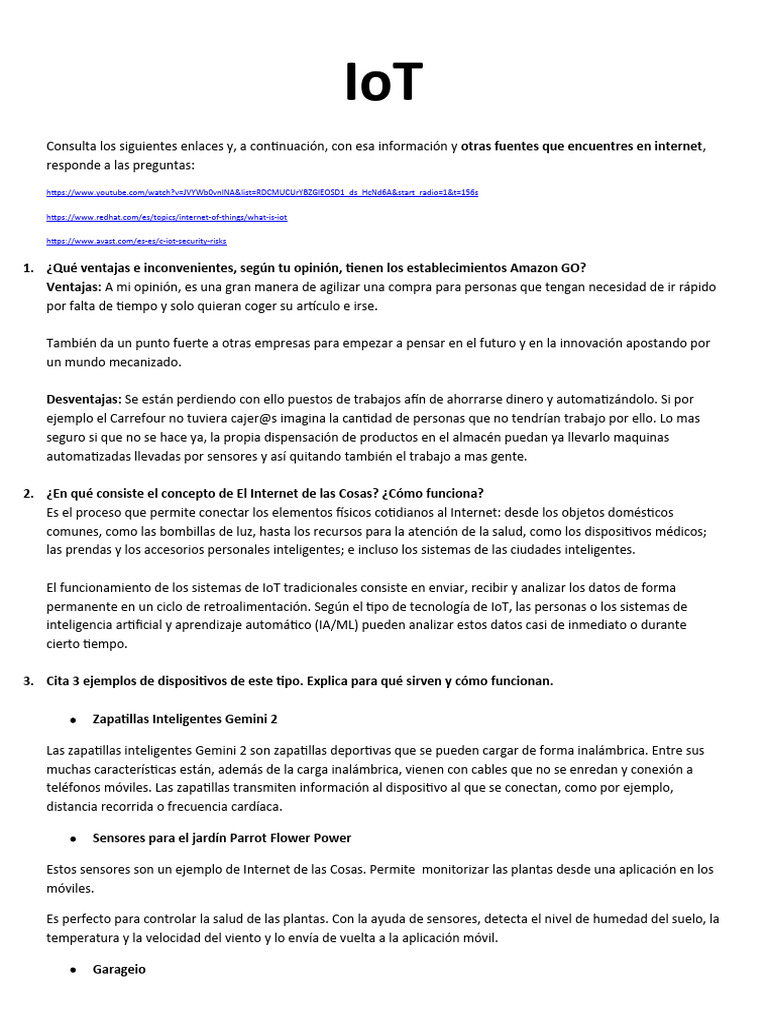 T903 El Internet de Las Cosas (IoT) | PDF | Internet de las Cosas ...