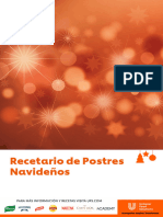 Recetario Postres Navidenos