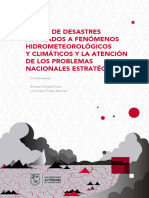 La Red de Desastres Asociados A Fenómenos Hidrometeorológicos y Climáticos y La Atención de Los Problemas Nacionales Estratégicos