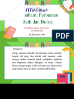 Memahami Perbuatan Baik Dan Buruk