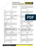 RMK College 2nd Yr AMCAT QA3 - Ratio and Proportion & Mixtures and Solutions & Partnership