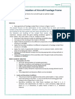 05 - Stress Optimization of Aircraft Fuselage Frame