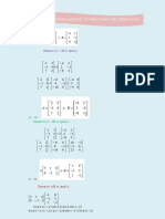 Ejercicios Sobre Matrices (Adcicion, Sustraccion y Multiplicacion)