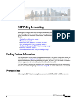 BGP Policy Accounting