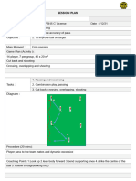 Session Plan Shooting