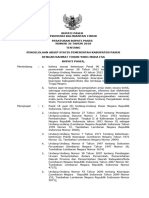Perbup Nomor 36 Tentang Pengelolaan Arsip Statis Pemerintah Kabupaten Paser