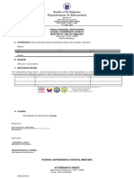 Minutes of Meeting With Stakeholders Meeting