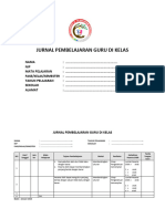 Jurnal Bukti Kehadiran Guru Di Kelas Kurmer