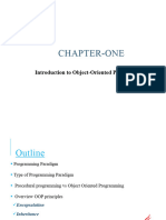 01chapter One - Introduction To OOP