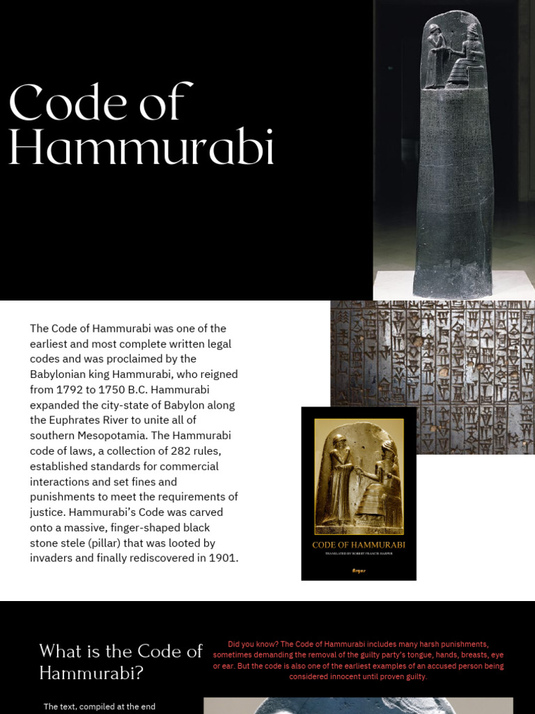 Code Of Hammurabi Pdf