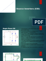 Current Source Inverters (1)