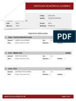 Horario Academico