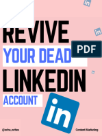 Revive Your Dead Linkedin account