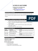 Naume CV and Documents