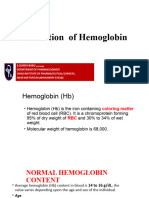 Formation of Hemoglobin