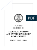 Technical-Writing-and-Entrepreneurship-Development (IDOL Itscholar - Codegency.co - In)