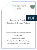 Práctica Dureza Vickers