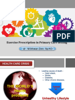 Exercise Prescription in Primary Care Setting