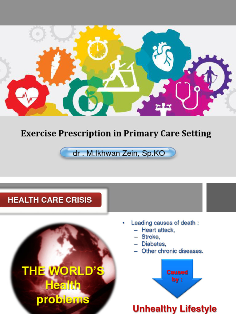 Exercise Prescription In Primary Care Setting Pdf Strength Training
