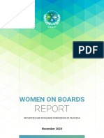 Women Directors SECP Report