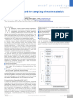 A European Standard For Sampling of Waste Material: EN 14899