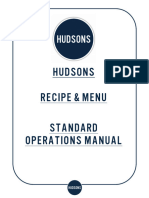 Hudsons Food Recipe Book