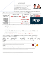 Leçon Comparatifs Correction Leçon