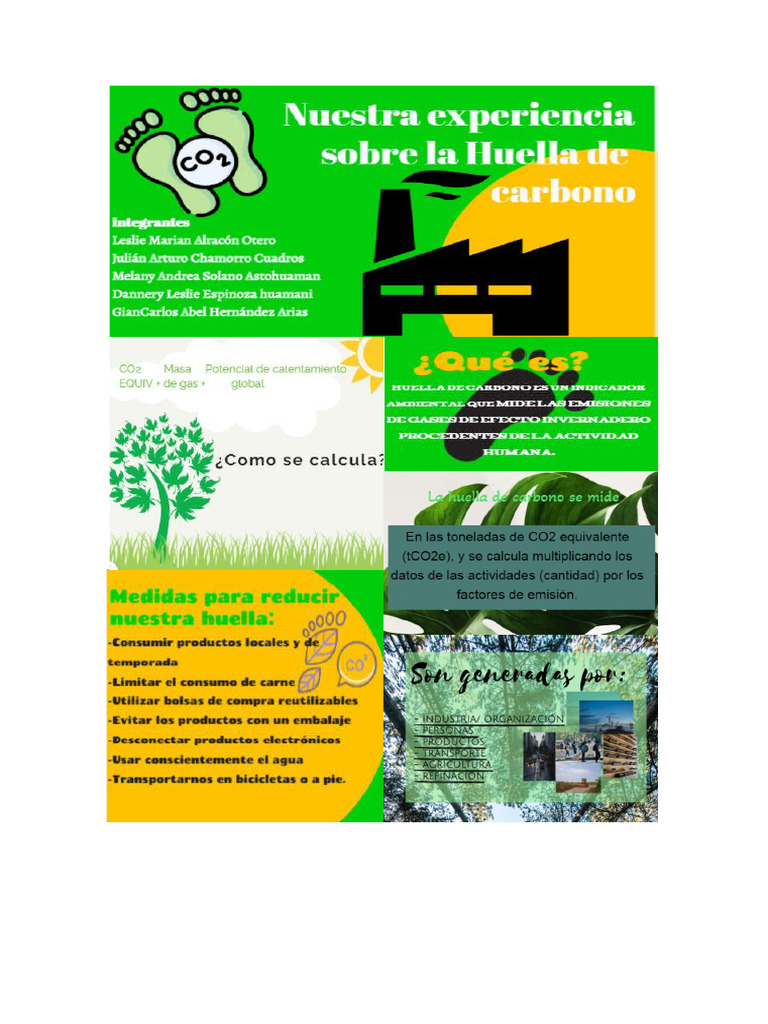 Huella de Carbono | PDF