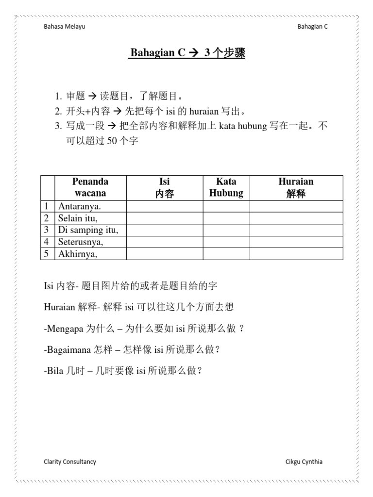 UASA Bahagian C | PDF