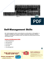 Self Management Skills
