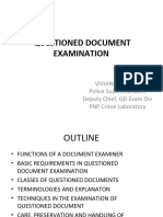 Questioned Document Examination For Sir A