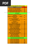 Vanitha Fireworks Price List 2025 | PDF