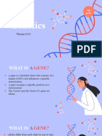 Genetics Wasna g12