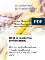 Structural Design For Residential Construction