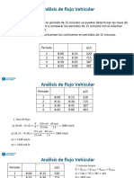 Análisis de Flujo Vehicular