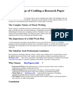 Research Paper Work Plan