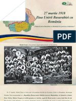 Trăiască Unirea Basarabiei Cu România De-A Pururea Și Totdeauna!"