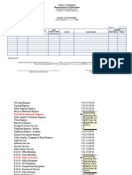 Report of Disbursement (ROD)