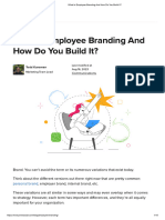 What Is Employee Branding and How Do You Build It
