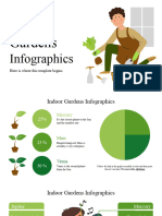 Indoor Gardens Infographics by Slidesgo