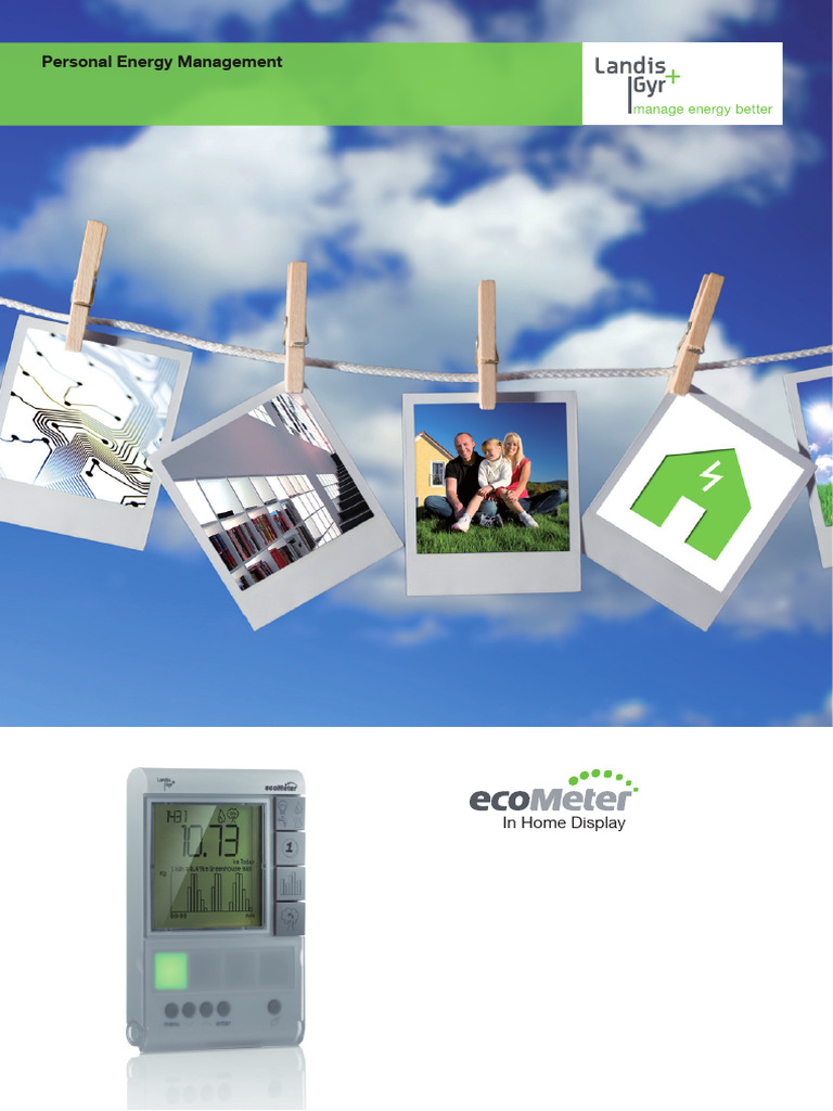 ecoMeter P350: Energy Usage Display | PDF | Information | Communication